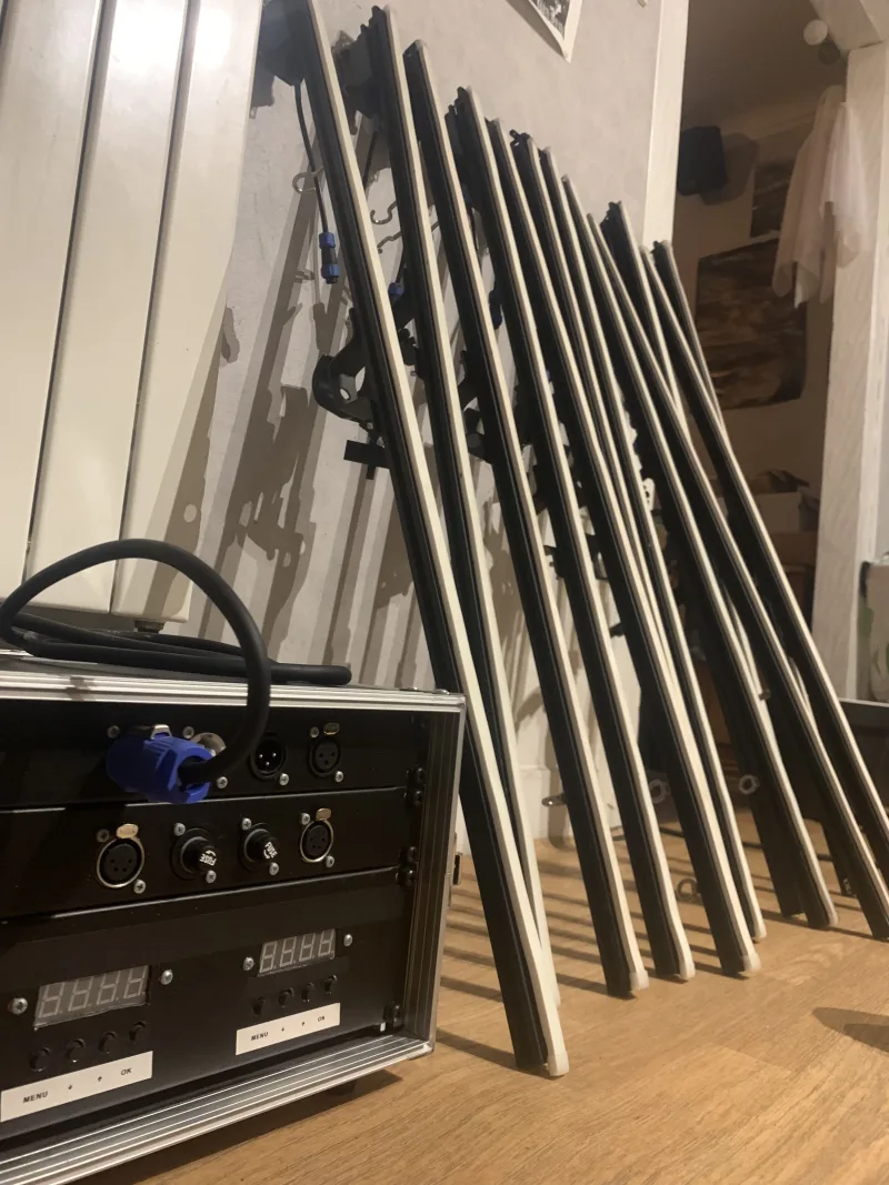Barres FuryLine en flight case
