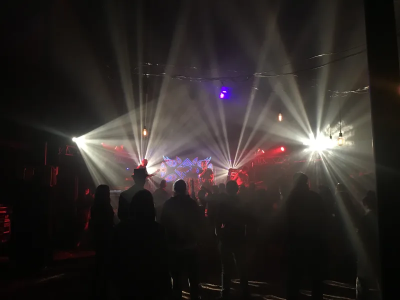 Faisceaux en salle